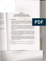 El Trabajo Humano Como Objeto Del Derecho Del Trabajo (1)