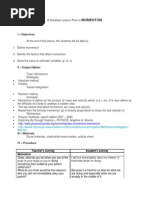 Download A Detailed Lesson Plan in Momentum by janacassandra SN232074266 doc pdf