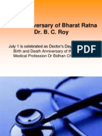 Birth Anniversary of Bharat Ratna Dr. B. C. Roy