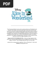 Wonderland Audition Packet