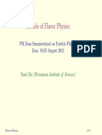 Models of Flavor Physics: PSI Zuoz Summerschool On Particle Physics Zuoz, 19-25 August 2012