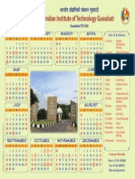 IITG Calendar 2014