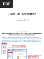 Download 9 Into 10 Preparation 2014 Update by Claire Louise Samuel SN232094667 doc pdf