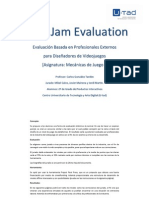 Level Jam: Evaluación desarrollando niveles de videojuegos