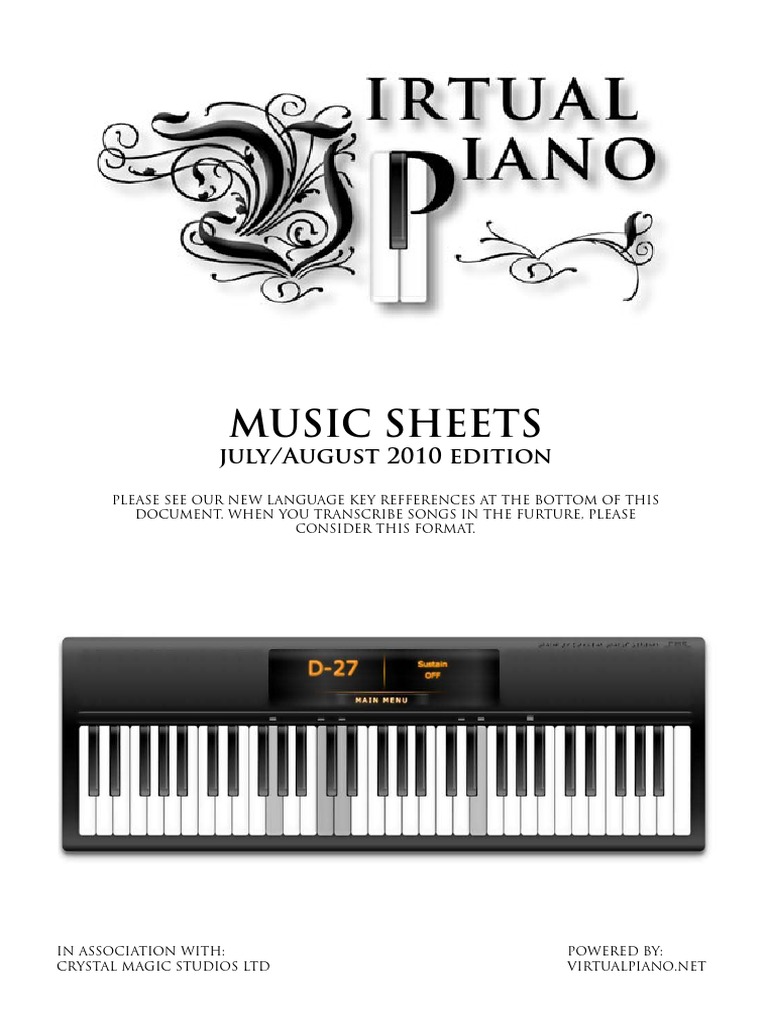 Keys | PDF | Piano | Sheet Music