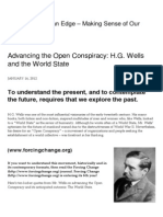 Advancing The Open Conspiracy