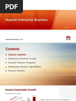 Huawei Enterprise Business Introduction