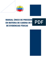 131955053 Manual Unico de Procedimientos Cadena de Custodia