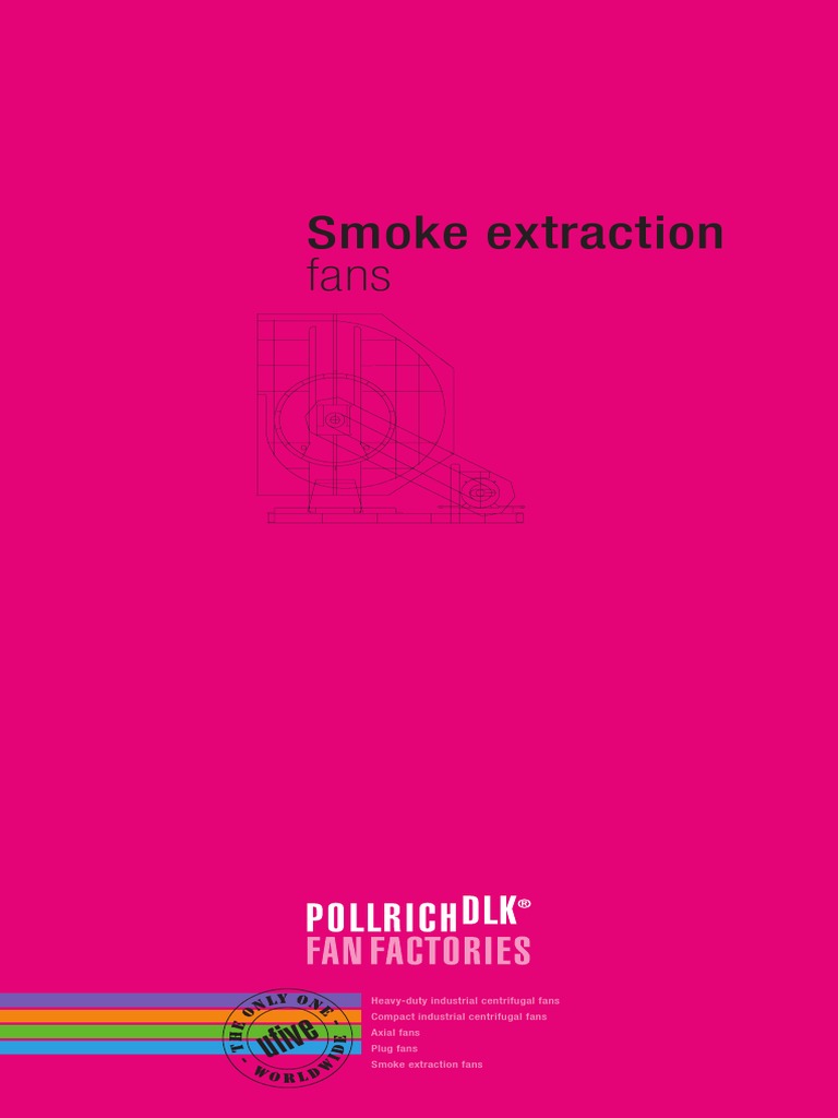 Smoke Extraction Fan Catalogue | PDF | Mechanical Fan | Tunnel
