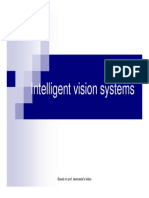 Intelligent Vision Systems: Based On Prof. Iwanowski's Slides