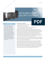 Netscreen Series Security Systems: Product Description