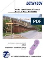 Geotechnical Design Flexible Wall Systems