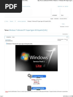 Download Windows 7 Ultimate SP1 Super Ligero ISO Espaol UDL by souleymanfaye SN232123481 doc pdf