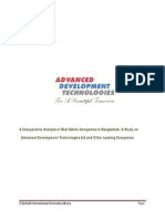 A Com A Comparative Analysis of Real Estate Companies in Bangladeshparative Analysis of Real Estate Companies in Bangladesh