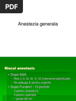 Anestezia Generala - Ppt.farmacologie, Clinica