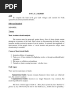 Fault Analysis Final