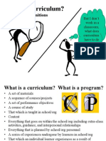 Curriculum vs Program: Understanding the Differences