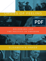 Orgies of Feeling by Elisabeth R. Anker 