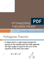 Pythagoras Theorem Proof