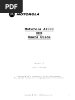 A1000 SDK User Guide