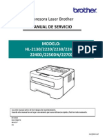 Brother HL-2130 y Otros Modelos Manual de Servicio