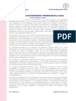Lectura. Tareas Del Psicologo en Promocion y Prevencion de La Salud Esteban Carrasco Alvarez