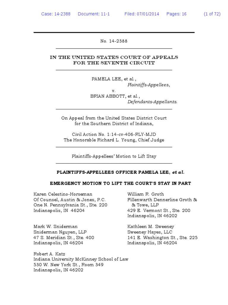 Case: 14-2388 Document: 11-1 Filed: 07/01/2014 Pages: 16 (1 of 72 ...