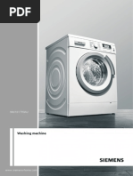 Siemens Washing Guide