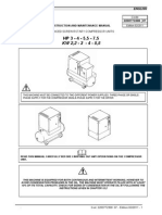 Instruction and Maintenance Manual: Silenced Screw Rotary Compressor Units