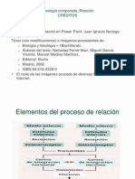 Fisiología Comparada Relación 1Bach