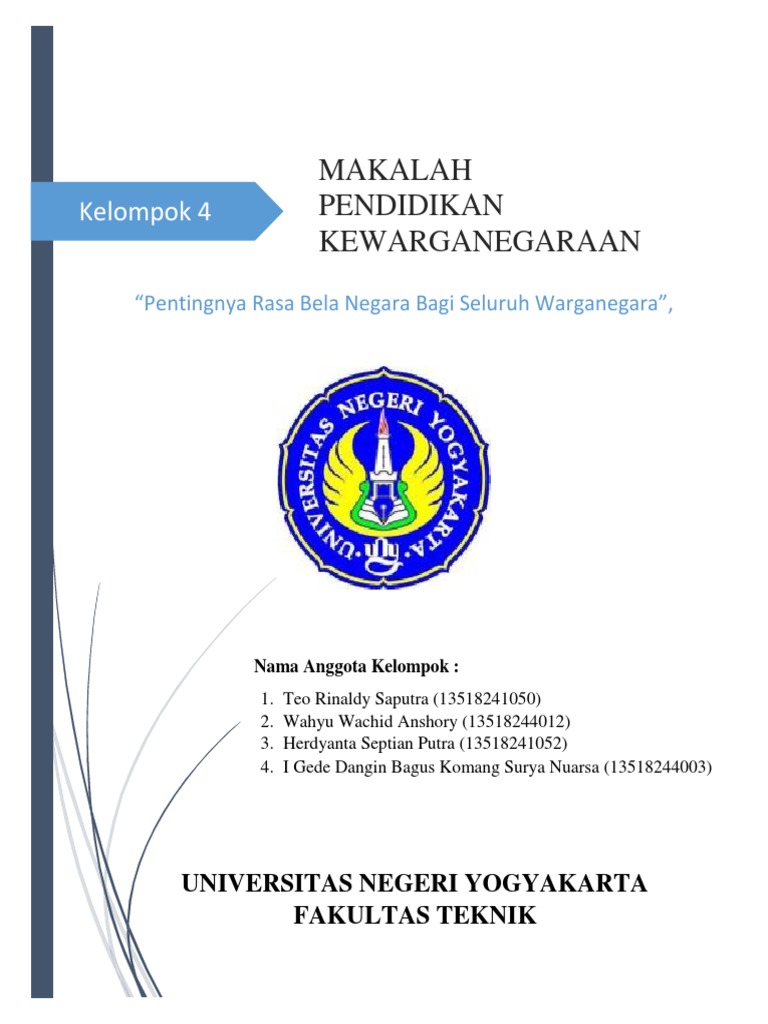 Makalah Bela Negara Docx
