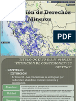 Extincion de Derechos Mineros PDF
