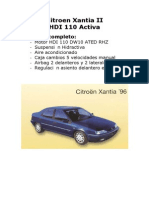 Despiece Xantia II Hdi 110 Activa