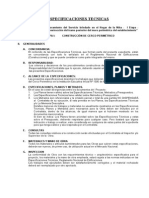 Especificaciones Tecnicas Hogar de La Niña 1