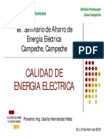 CFE Calidad de Energia Electrica