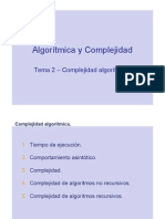 2 - Complejidad Algoritmica
