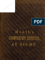 (1864) Heath's Infallible Counterfeit Detector at Sight