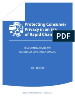 protecting consumer privacy in an era of rapid change ftc 03-2012