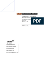 Fuel Quantity Test Set 2548h