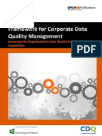 EFQM Framework For Corporate Data Quality Management
