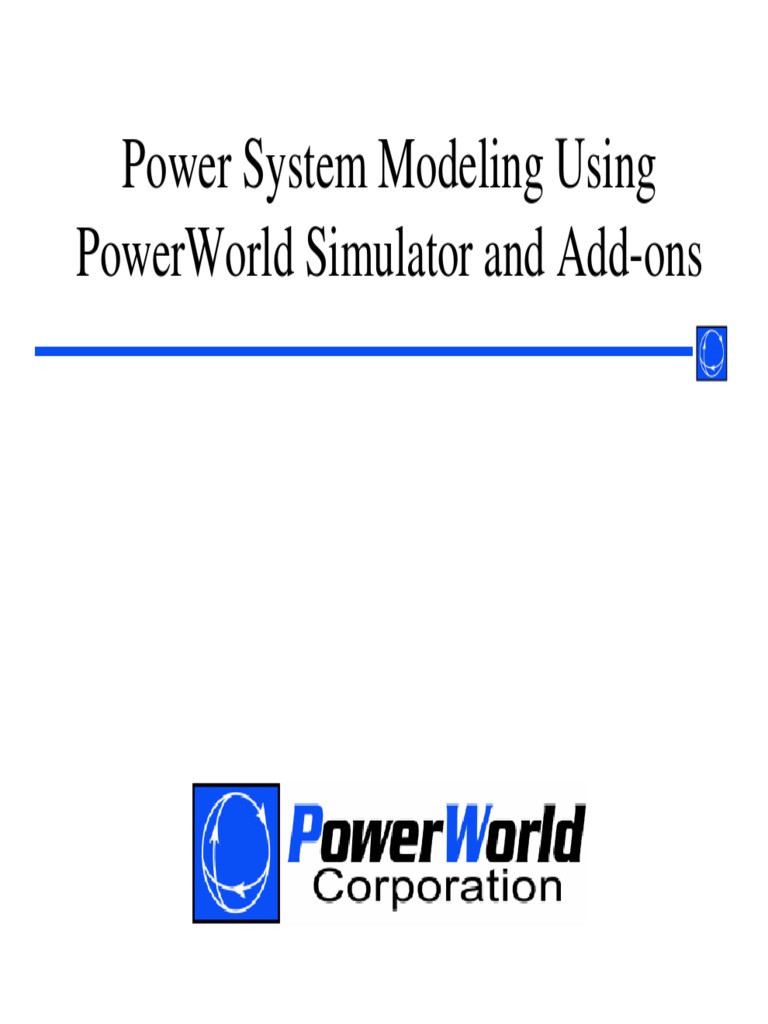 Simulation With Power World | PDF | Simulation | File Format