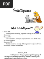 Intelligence 