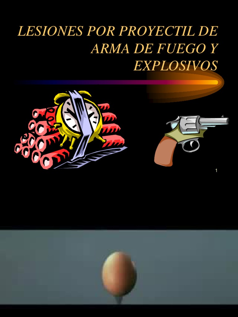 Lesiones Por Proyectil de Arma de Fuego y | PDF | Quemar | Munición