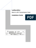 LedSync820C Built in LED Transmission Card