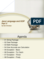 05 Java Language and OOP Part V