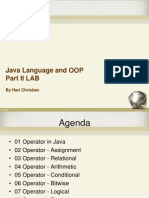 02 Java Language and OOP Part II LAB