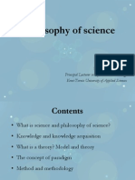 7 - Philosophy of Science
