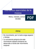 Elementos Esenciales de La Música