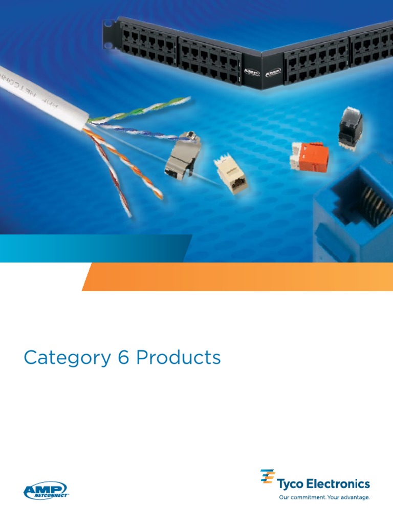 AMP CAT 6 Electrical Connector Physical Layer Protocols