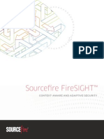 Sourcefire FireSIGHT White Paper